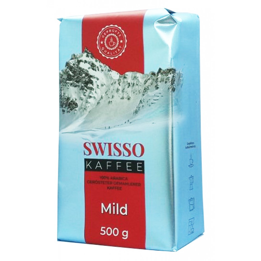 Кофе Swissо Kaffee MILD молотый 500 грамм - 4260623230901